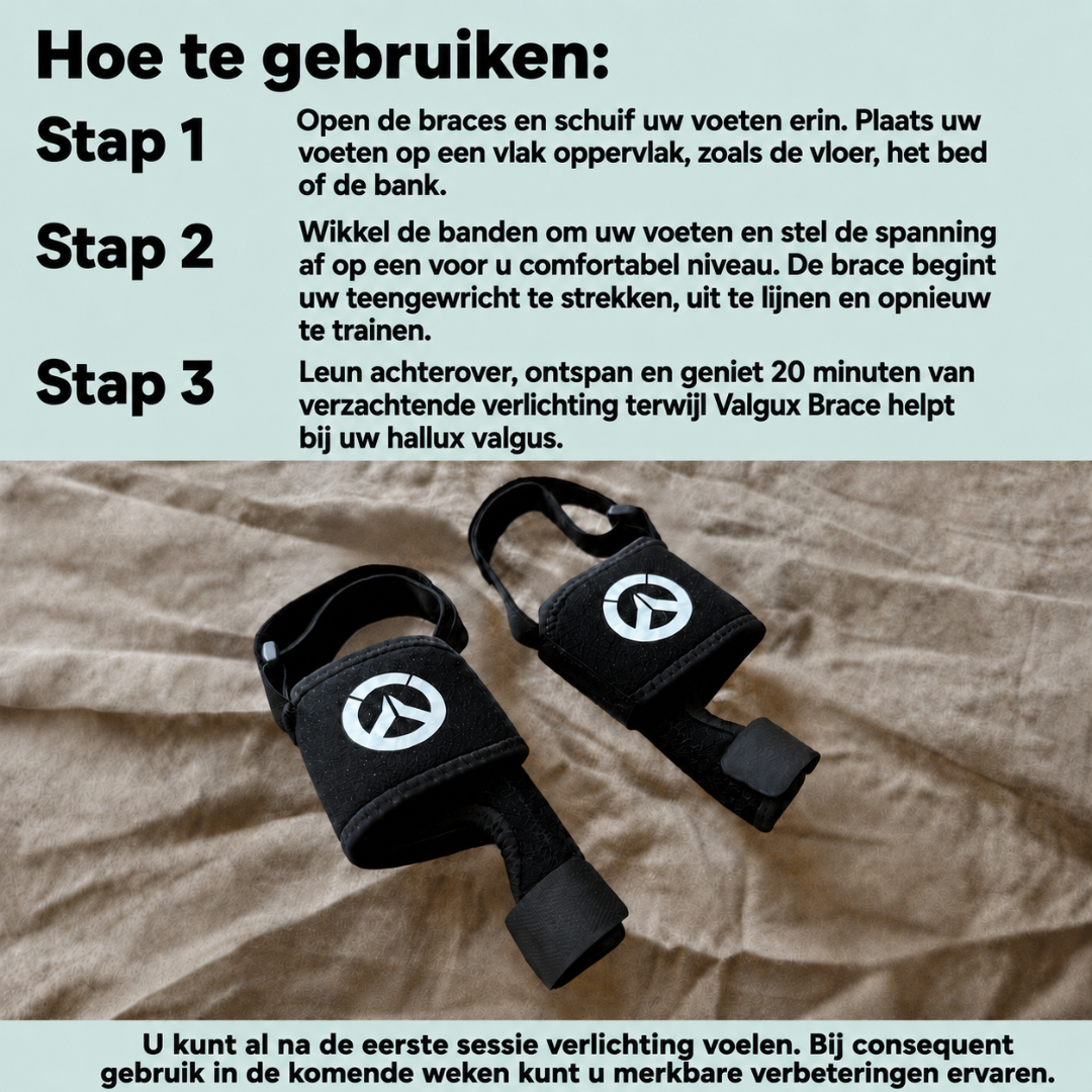 Valgux Brace | Teencorrector bij scheefstand (Hallux Valgus)