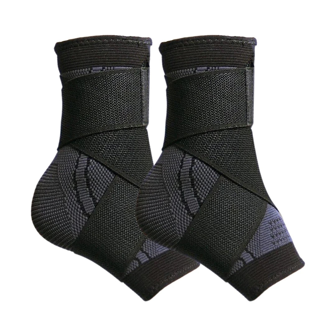 Voet Sleeve - Compressie Brace met Steunbanden