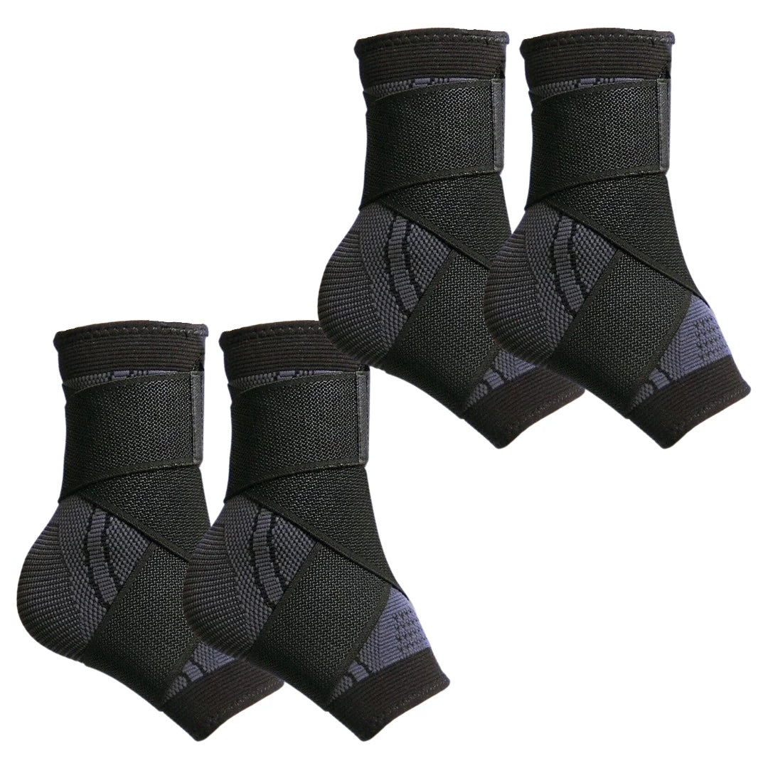 Voet Sleeve - Compressie Brace met Steunbanden