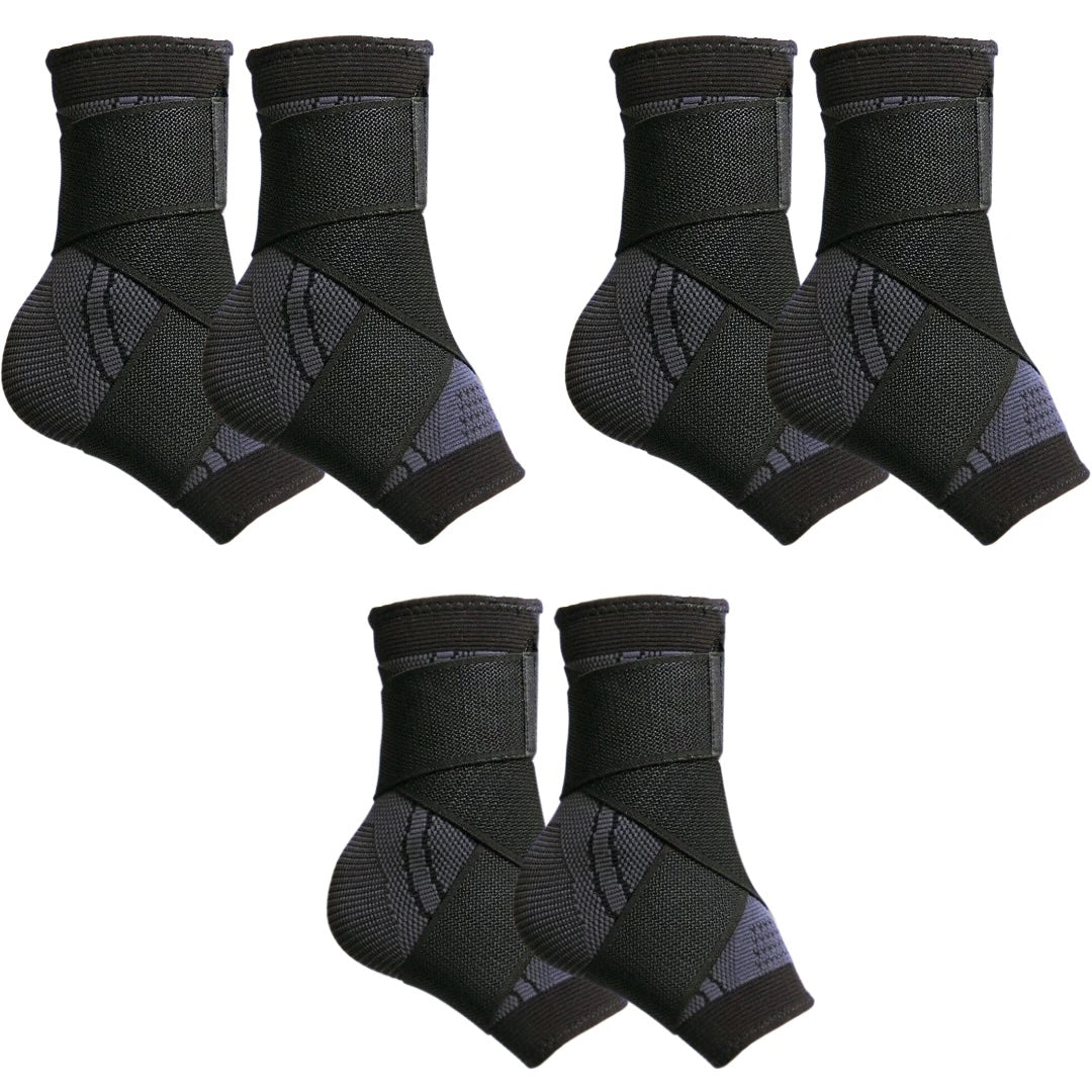 Voet Sleeve - Compressie Brace met Steunbanden