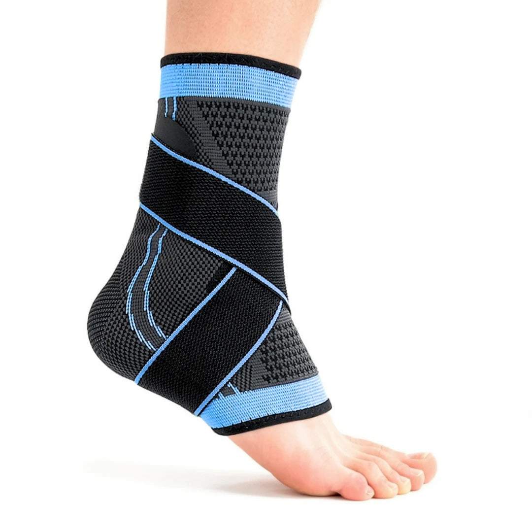 Voet Sleeve - Compressie Brace met Steunbanden