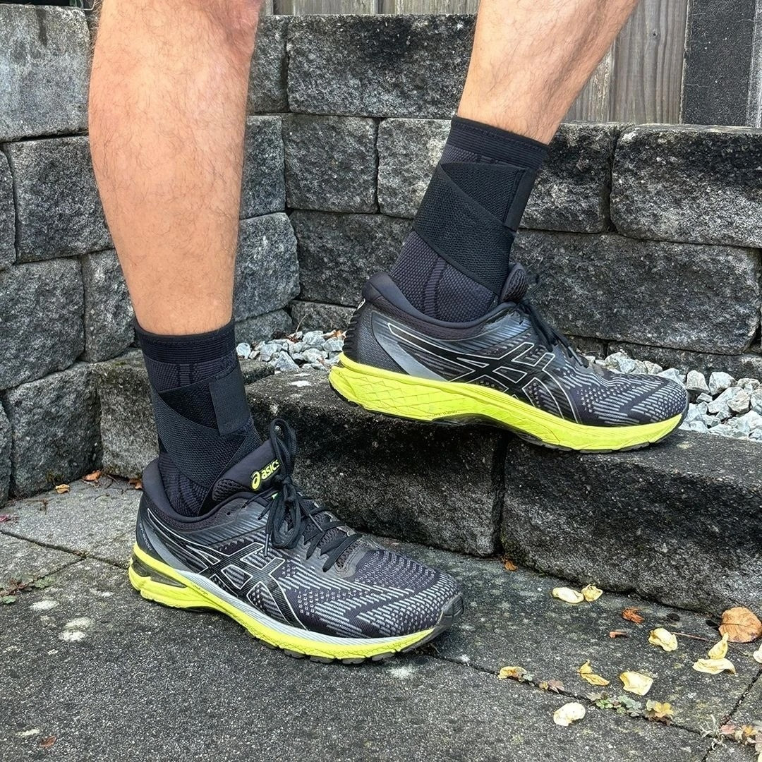 Voet Sleeve - Compressie Brace met Steunbanden